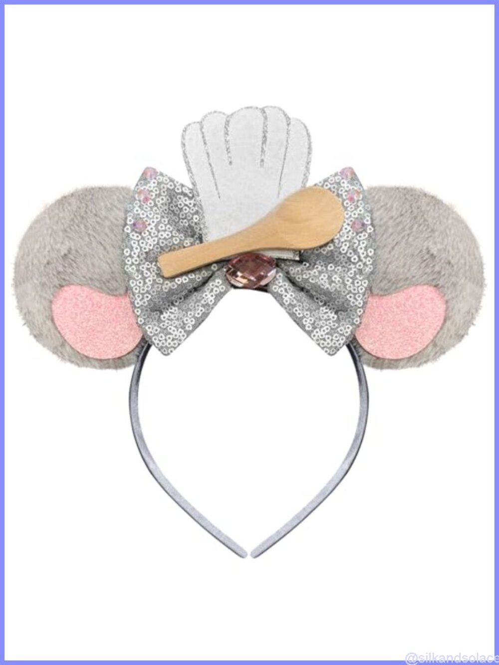 Fluffy Mouse Ears Headband Lightweight Cartoon Costume Accessory